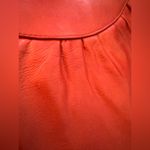 Vintage Red Braided Handle Faux Leather Purse Photo 6