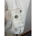 Pistola  Women's Size XXS Saba Denim Trucker Jean Jacket Blizzard White Cotton Photo 6