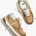 Madewell  Kickoff Trainers Sneakers in Spot Dot Calf Hair NA848 Women’s Size‎ 11 Photo 0