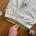 Urban Outfitters NWT  Ribbed Flare Pants Cream Beige Yoga Casual Stretch Womens Photo 2