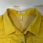 Tribal Jeans Yellow Sleeveless Denim Vest Button Up Women’s Size XL Photo 2