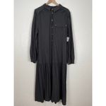 Free People  Beach Old Bay Maxi Shirt Dress NWT Size Large Photo 3