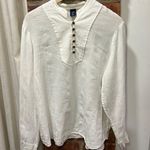 Gap NWOT Linen Tunic Top Photo 0