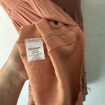 Showpo Dress Festival Small Pink Mauve Boho Flutter Sleeve Lace Up Mini Casual Photo 9