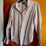 Ralph Lauren Lauren  -Size L - Non- iron - Striped Photo 0