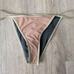 Edikted Edited Nwt Olive and Brown Bikini Bottom Sz Xl Photo 0