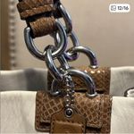 Coach  Penelope White and Brown Leather Shoulder/Tote Bag, No. B1182-F16532 Photo 11