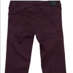 American Eagle  Jegging Jeans Purple Brown Sateen Super Stretch Low Rise Size 2 Photo 4
