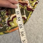 Earthbound Trading High Low Dress Womens Medium Green Paisley Hippie Boho Photo 13