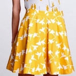 Anthropologie  Charlotte by Charlotte Taylor hummingbird skirt size 4‎ Photo 0