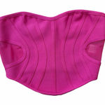 Tic Toc  Pink Tube Top Corset Top Photo 0