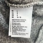 American Eagle  Outfitters Women’s Gray Zipped Hoodie Sweatshirt Jacket Sz L Photo 9