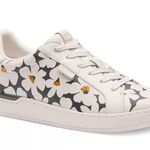 Coach Women’s Laceup Floral Leather Sneakers NEW Photo 0