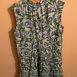 Sur La Vague green floral tassel mini dress Photo 2