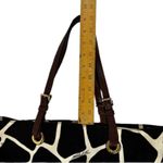 Michael Kors Giraffe Print Canvas Tote Bag Photo 9