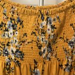 Xhilaration  smocked floral blouse Photo 1