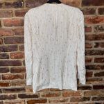 Suzelle Vintage Gold Beige Metallic Knit One Photo 7