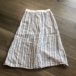 Sita Murt Knit Feelings Blue Stripe Knee Length Skirt Size 36 (2) (XS) Photo 11