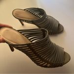Vero Cuoio Gray Strappy Heels Size 7 Photo 2