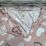 shosho Women's Loungewear Romper Pink White Black Hearts L LG Large Booty Shorts Photo 2