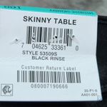 Style & Co Style‎ & Co Curvy Skinny Jeans Plus Size 16S Black Rinse Mid Rise Short Length Photo 4