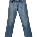 Lucky Brand  Sweet Mid Rise Straight Raw Hem Jeans Size 6/28 Normcore Streetwear Photo 0