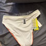 ONEONE Anthropologie Gwenyth Colorblock Bikini Bottoms Large Orange Photo 7