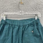 Free People  On Repeat Linen Shorts 8" Bermuda Beach Boho Relaxed Fit Women's XS Photo 2