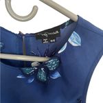 My Michelle Vintage 90’s / Y2K Hawaiian Floral Print Dress Blue Maxi Photo 2