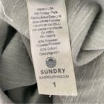 Sundry  Sage Green Puff Sleeve long Sleeve Shirt size 1 small Photo 5
