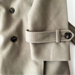 VERO MODA NWT  Women’s Fortune Long Trench Coat Laurel Oak Size Medium Photo 9