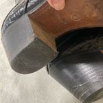 Raphael de la Forre Vintage Black Leather Western Dress Boots Size 8M Spain Photo 10