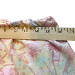 Pastel tie dye strapless wide leg romper measurements in pictures Size undefined Photo 2