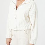 Forever 21 White Bomber Jacket Photo 1
