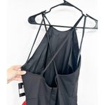 Mac Duggal 26618 Bow Halter Criss-Cross Black Column Gown Size 6 NWT Photo 3