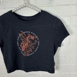 Vans Black Dragon Graphic Cropped T Shirt Size XS Photo 5