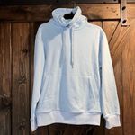 NWT Favorite Daughter Mask Hoodie Blue Photo 4