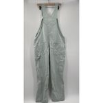 Liberty Womens‎ Washed Duck Bib Overalls XL Frosted Sage Triple Stitched Green Photo 15