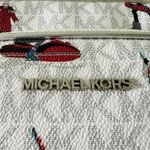 Michael Kors Jet Set Girl Bright White Multi Leather Chain Crossbody Camera Bag Photo 2