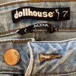 Dollhouse White Ripped Skinny Jeans Photo 4