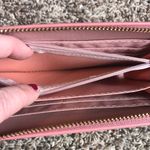 Zip Around Clutch Wallet Pink with Mouse Ears Photo 7