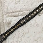 Katie Soleil Black Beads Triple Wrapped Beaded Cord Bracelet Photo 7