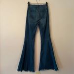 Judy Blue Super Flare Frayed Jeans Boho Retro Bohemian Women's size 3 / 26 Photo 5