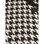 Calvin Klein Womens Houndstooth Sleeveless Sweater Dress Size L Black & White Photo 9