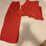 SheIn Terracotta Sleeveless Jumpsuit Photo 7