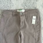 Anthropologie NWT  Utility Stretch Ankle Button Pants Sz 26 Fine Ribbed Corduroy Photo 7