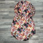 Anthropologie  Shara Pleated Patchwork Midi Dress Floral, Boho, Long Sleeve D4 Photo 9