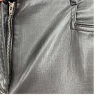 Aritzia Wilfred Beatrix Pants Flared High Waist Faux Leather Black Size 10 Photo 5