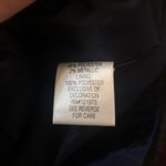 Tibi black & navy blue sparkly midi skirt size 4 Photo 5