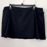 Lands' End Lands’ End Swim Skirt Bottom Pull On Lined Solid Black ~ Women’s Size 20W Photo 0